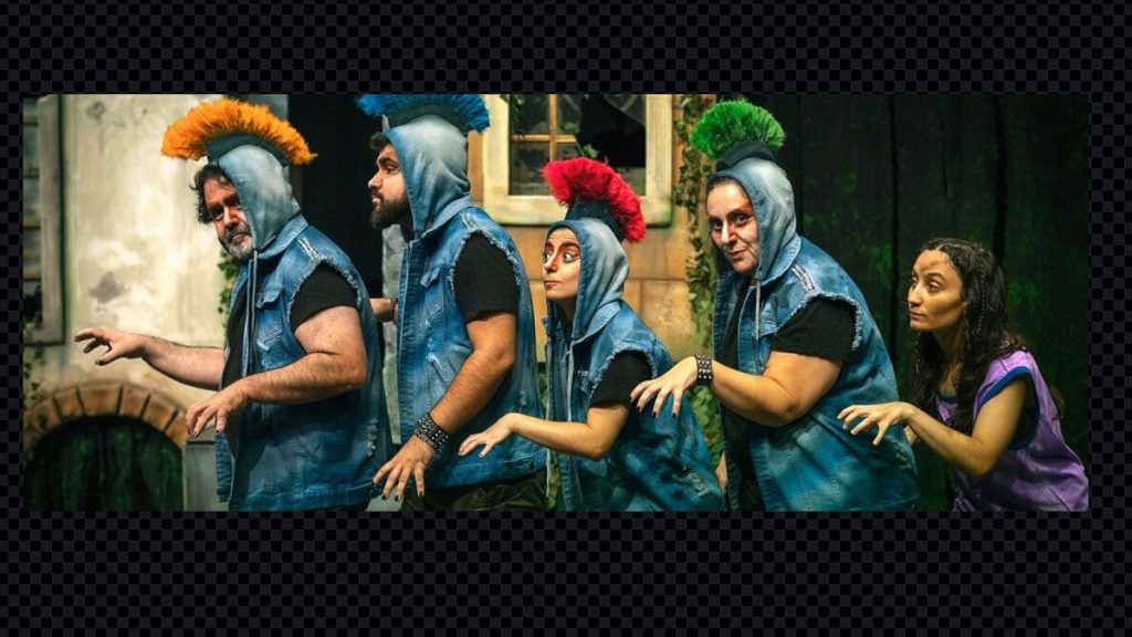 Representación de "El libro de la selva", de Ártika Cía en O Grove