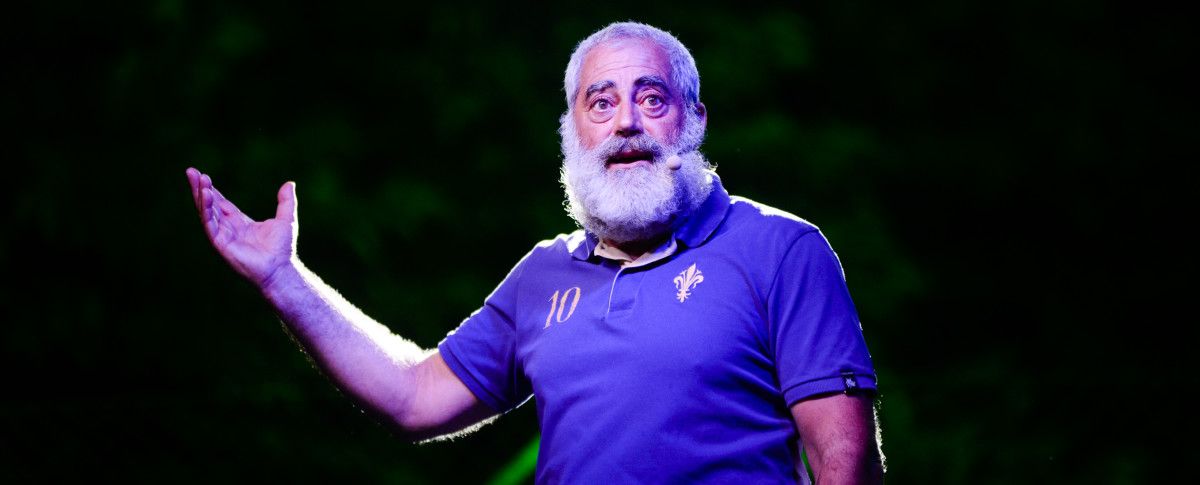 Carlos Blanco presenta 'A penúltima' en el Teatro Principal de Pontevedra