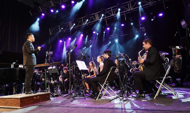 Concierto 'Peregrinaje de las danzas' de la Banda de Música de Pontevedra