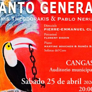 Coro del Canto presenta: Canto General en Cangas