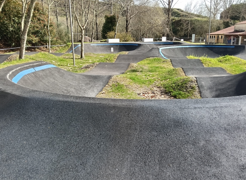 Inauguración de la pista de pump track en Vilaboa