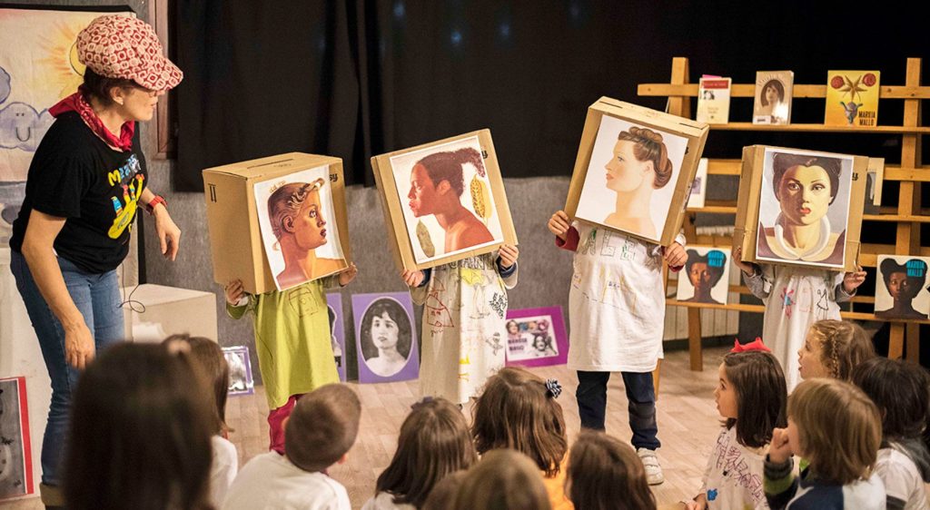 "Jugando con el arte" con Migallas Teatro en Pontevedra