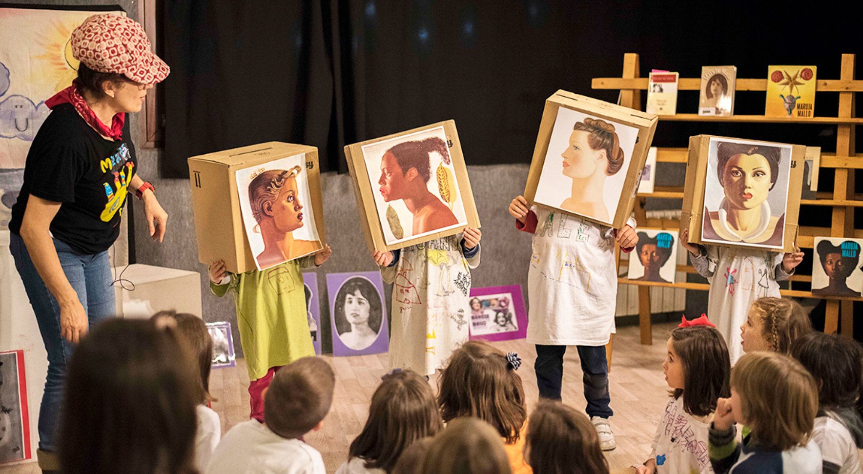 "Jugando con el arte" con Migallas Teatro en Pontevedra