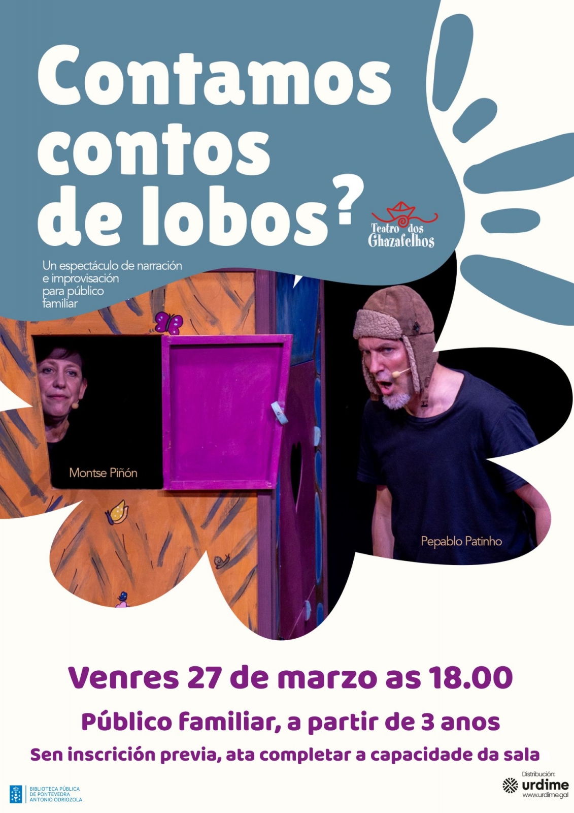 Narramos historias de lobos en Pontevedra