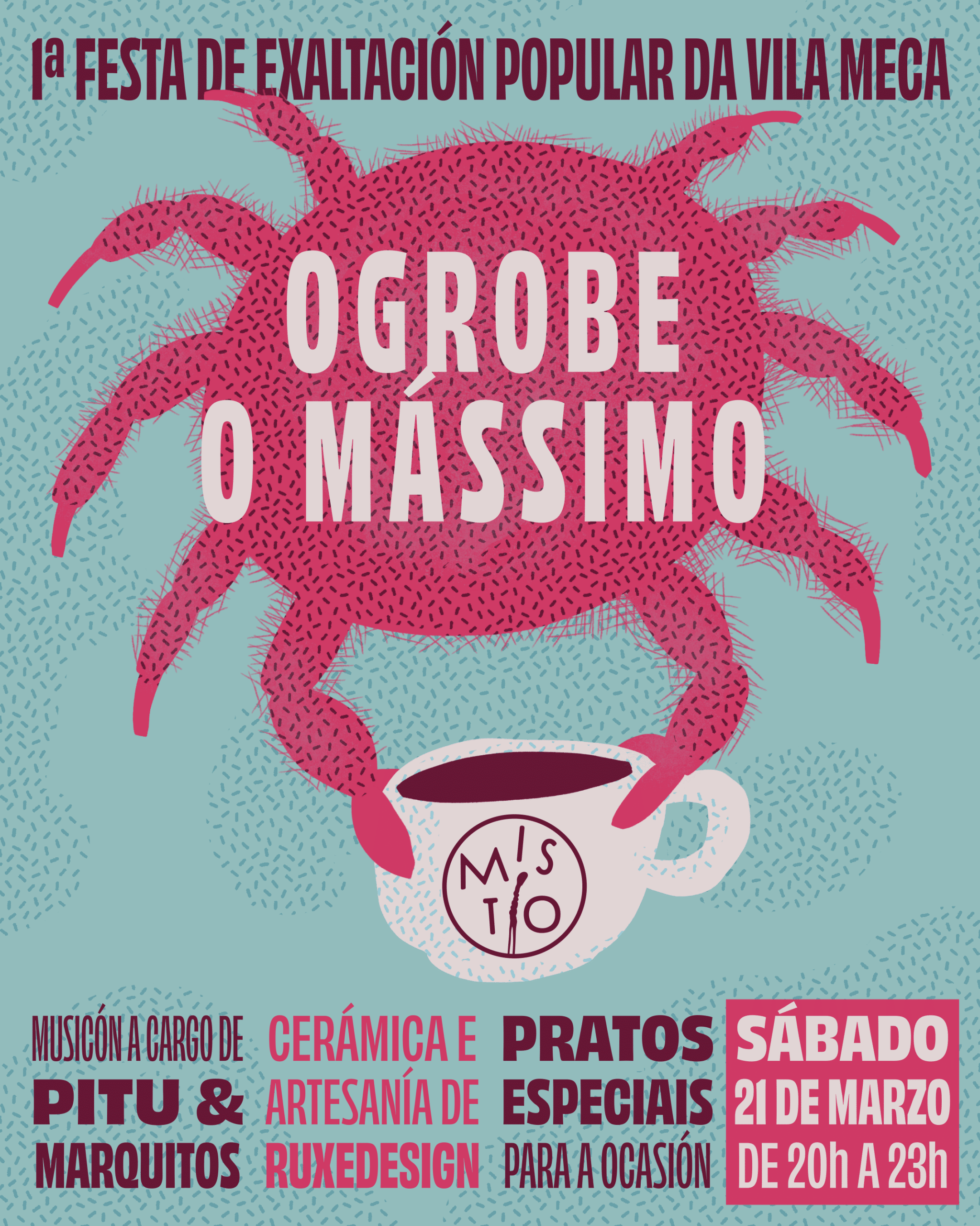 OGROBE O MASSIMO: Una celebración cultural en homenaje a Ogrobe en Pontevedra