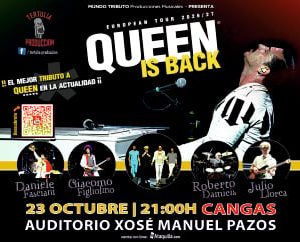 Regreso de Queen: un homenaje en directo en Cangas