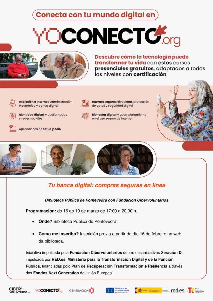 Tu banca digital: compras seguras en línea en Pontevedra