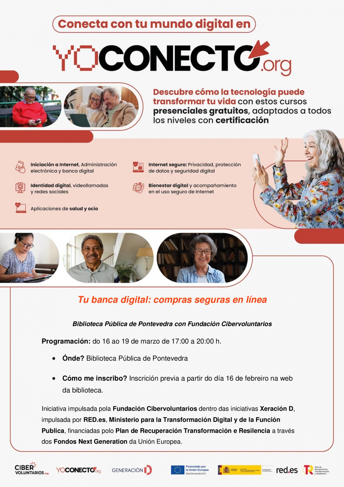 Tu banca digital: compras seguras en línea en Pontevedra