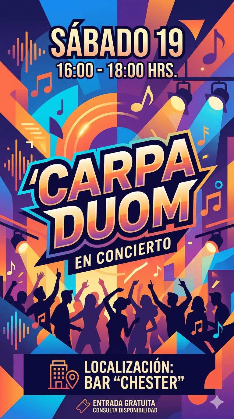 Concierto de Carpa Duom en Chester Pontevedra
