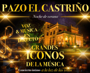 Concierto de Éxitos de Grandes Iconos a la Luz de las Velas en Vilagarcía de Arousa