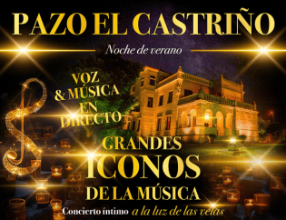 Concierto de Éxitos de Grandes Iconos a la Luz de las Velas en Vilagarcía de Arousa
