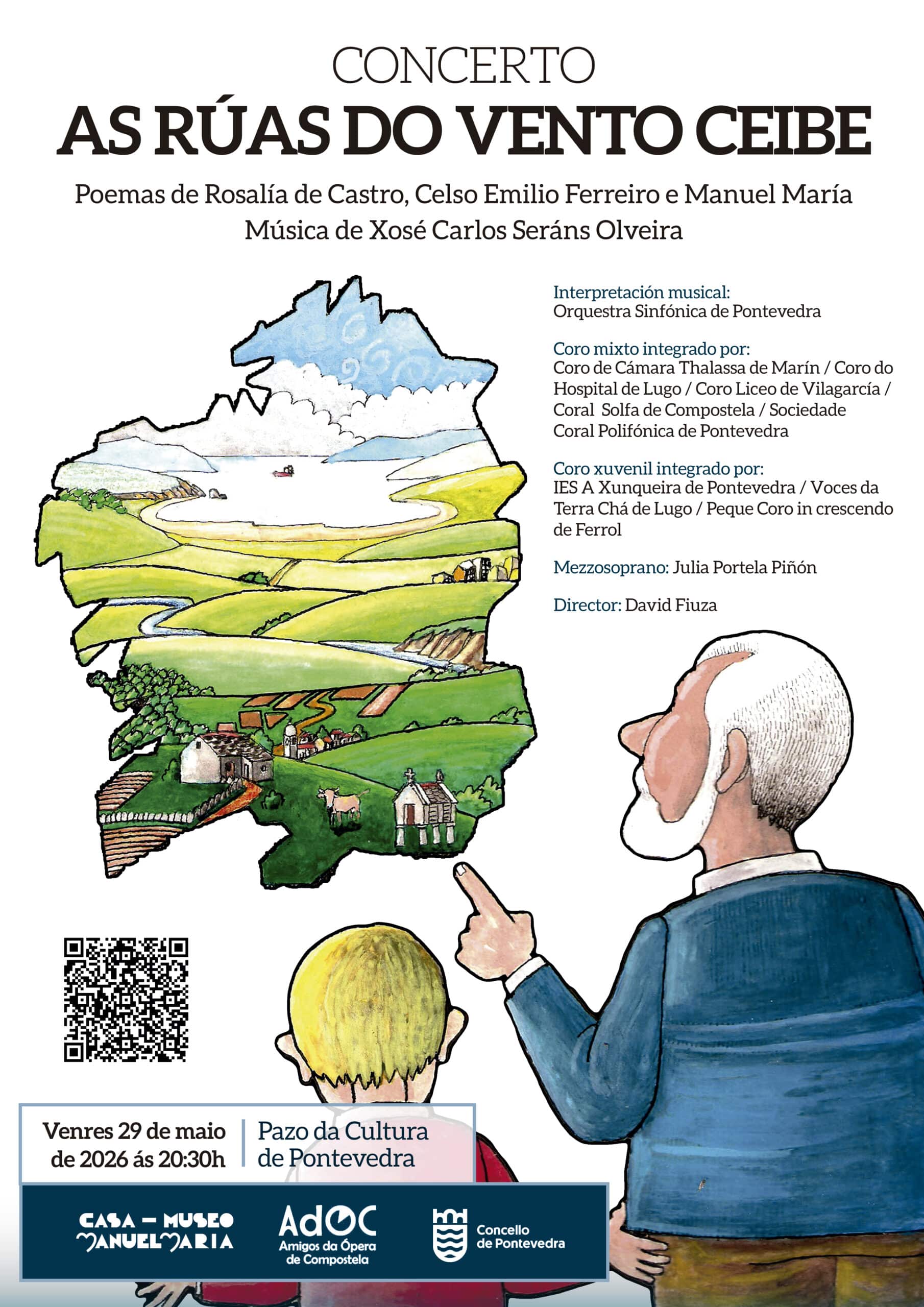 Concierto en Pontevedra: 'As Rúas do Vento Ceibe'