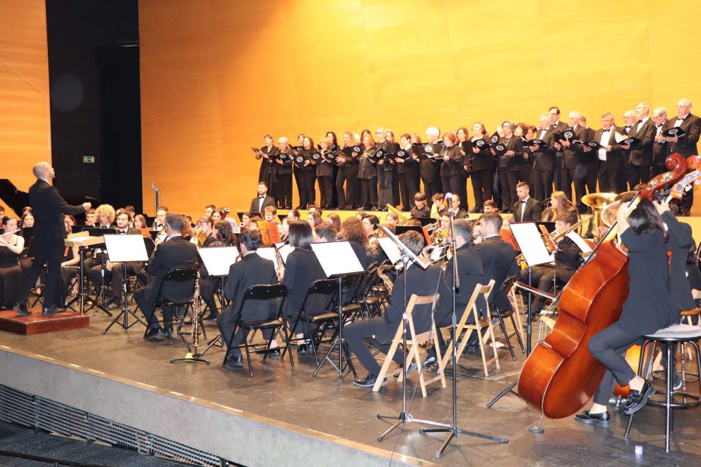 Concierto de Primavera de la Banda de Música de Salcedo en Pontevedra