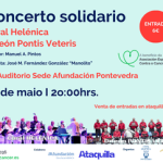 Concierto Solidario de la Coral Helénica y el Orfeón Pontis Véteris en Pontevedra