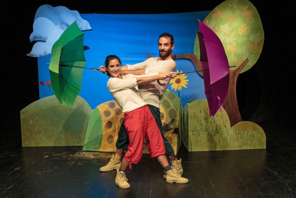 'Espectáculo infantil Nube, nube, sol' de Teatro ó Cubo en O Grove