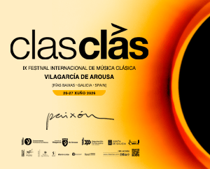 Inauguración del IX Festival Internacional de Música clasclás - Concierto de la Orquesta y Coro de la OSG con J. S. Bach en Vilagarcía de Arousa