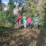 Jornada de Limpieza del Río Gafos organizada por Vaipolorío en Pontevedra