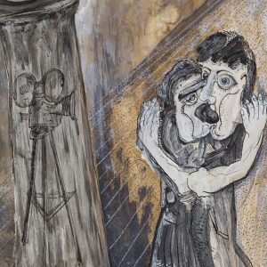 Presentación del catálogo de la exposición 'Bicos de cine' en la Fundación Manuel Moldes de Pontevedra