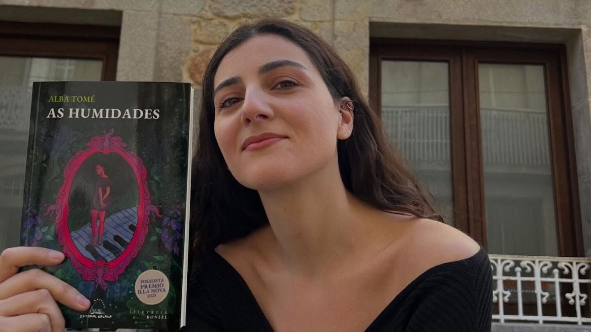 Presentación del libro 'As humidades', de Alba Tomé en Vilagarcía de Arousa