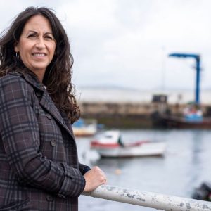 Presentación de 'Porto escondido' por María Oruña en Pontevedra