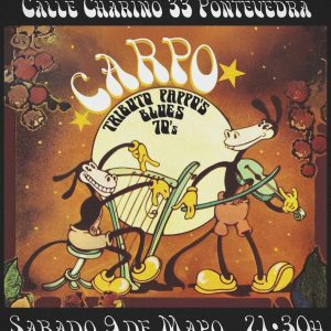 Concierto de Carpo en el Bar Diaño de Pontevedra