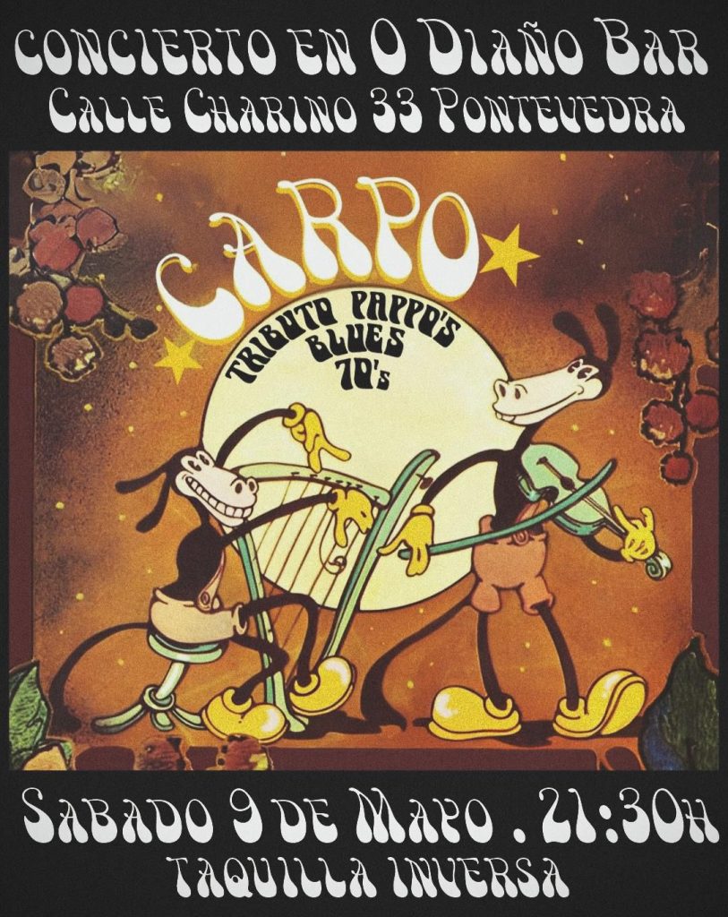 Concierto de Carpo en el Bar Diaño de Pontevedra