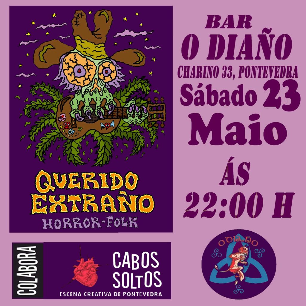 Concierto del grupo Querido Extraño en O Diaño, Pontevedra