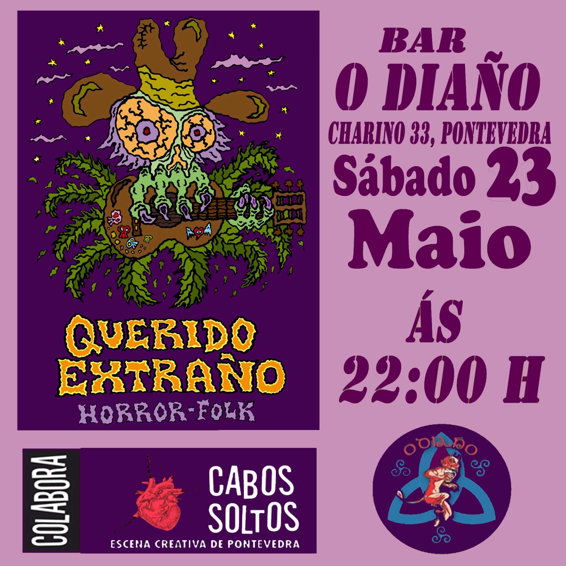 Concierto del grupo Querido Extraño en O Diaño, Pontevedra