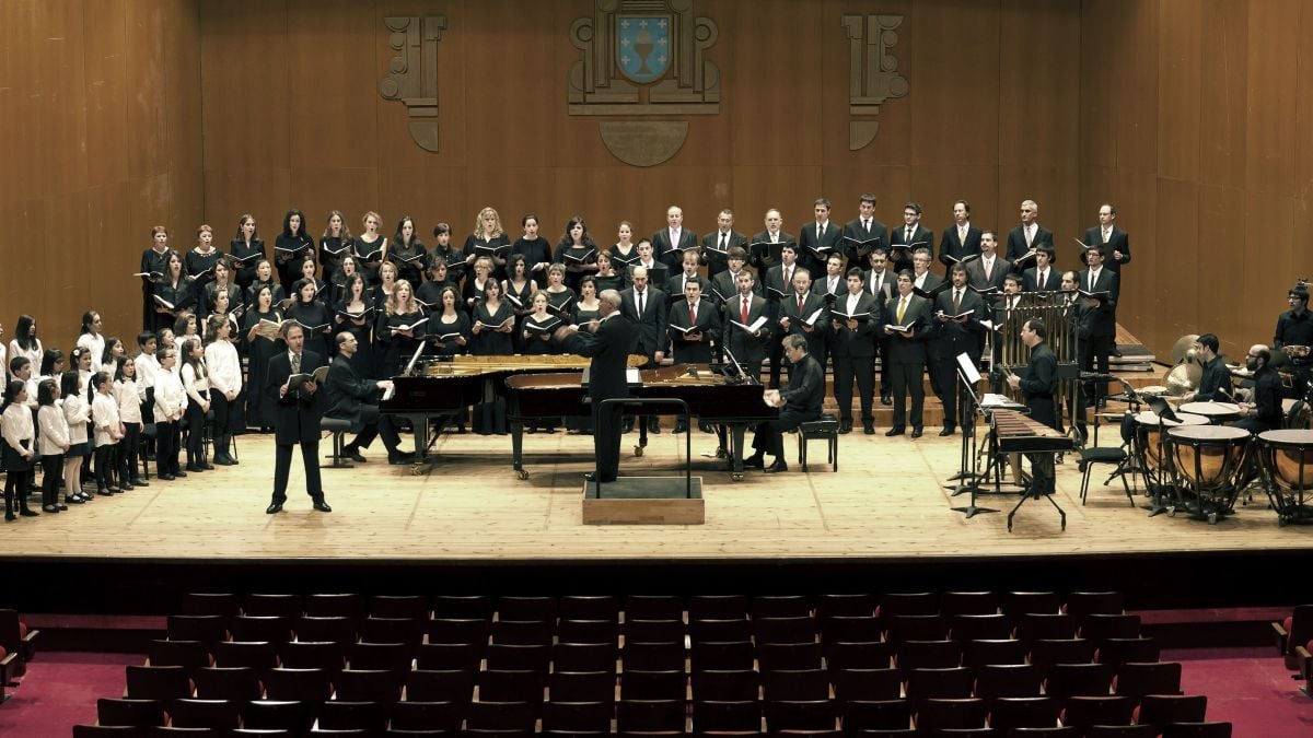 Concierto del Orfeón y la Orquesta Terra a Nosa en Poio