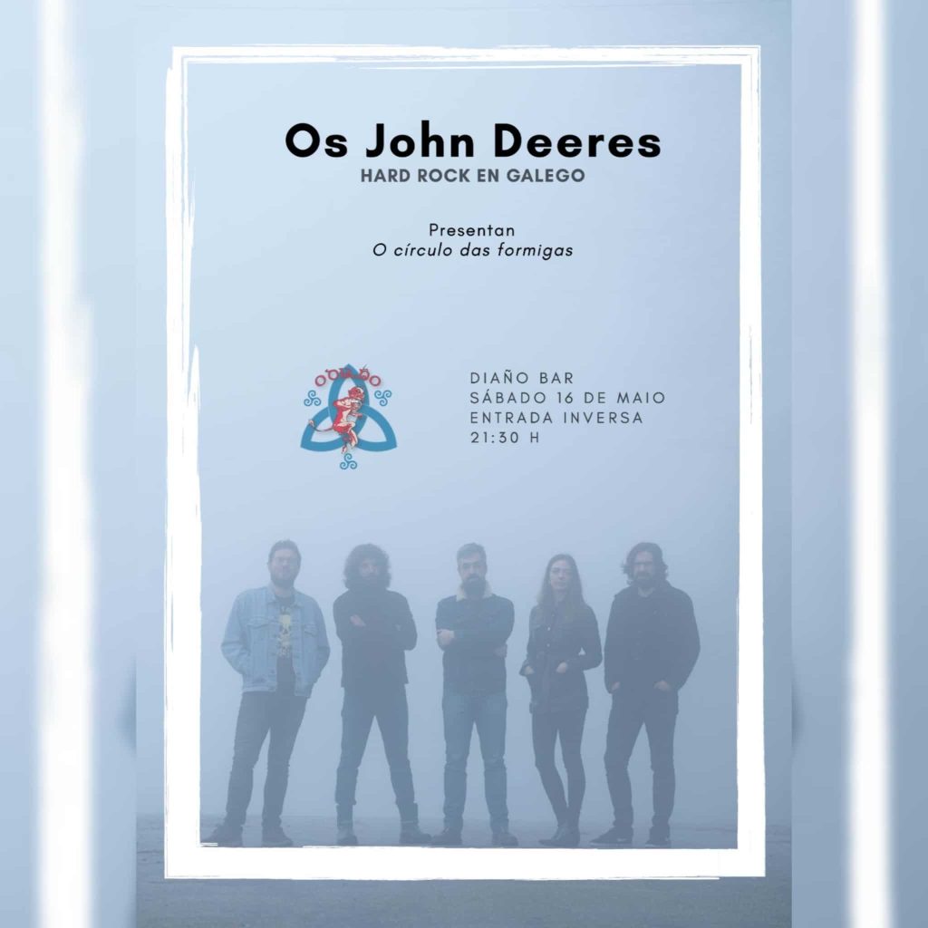 Concierto de Os John Deeres en O Diaño de Pontevedra