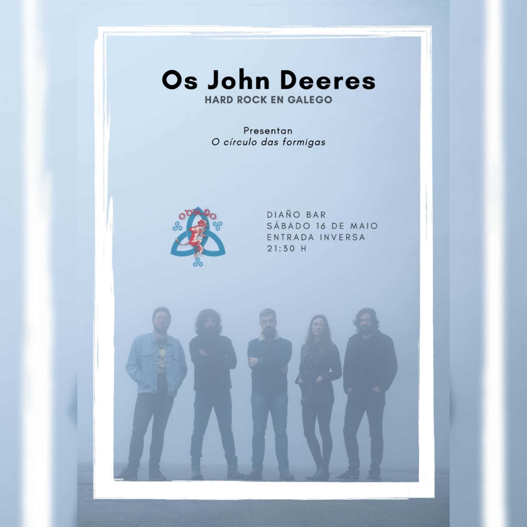 Concierto de Os John Deeres en O Diaño de Pontevedra