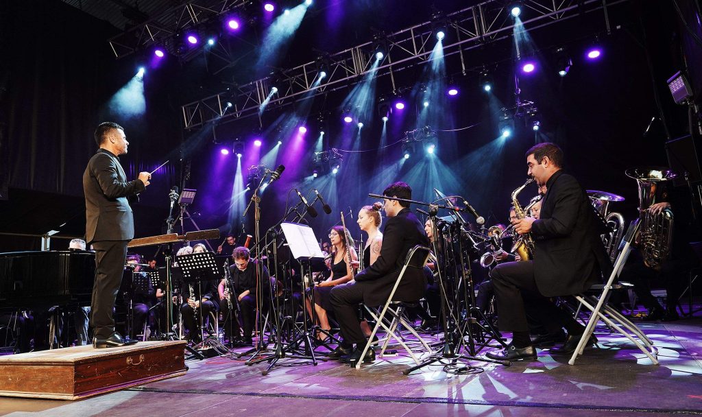 Concierto 'Un paseo por Broadway' de la Banda de Música de Pontevedra
