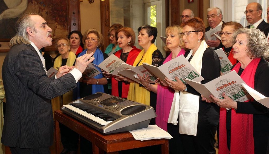Concierto Solidario de la Coral Helénica y el Orfeón Pontis Veteris en Pontevedra