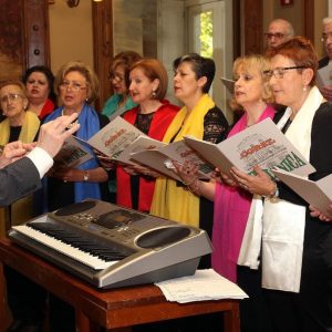 Concierto Solidario de la Coral Helénica y el Orfeón Pontis Veteris en Pontevedra