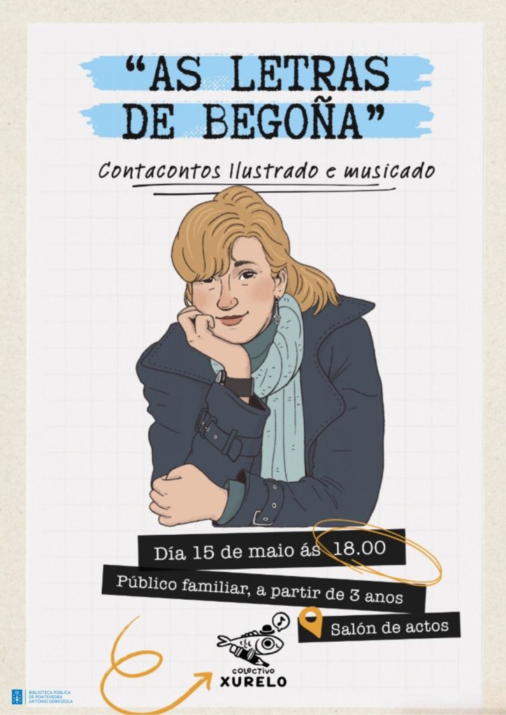 Cuentacuentos Ilustrado y Musicalizado con Begoña en Pontevedra