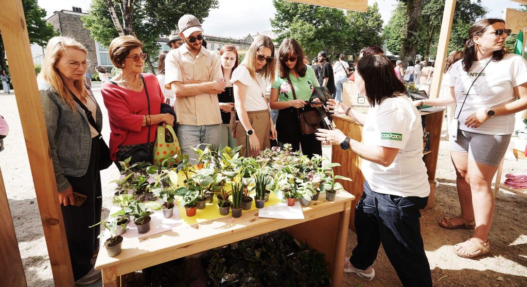 El Plant Fest florece en la Alameda de Pontevedra