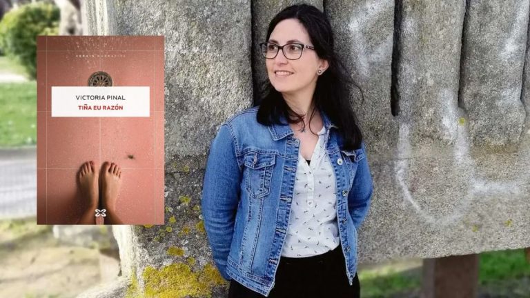 Presentación del libro 'Tiña eu razón' por la autora Victoria Pinal en Pontevedra