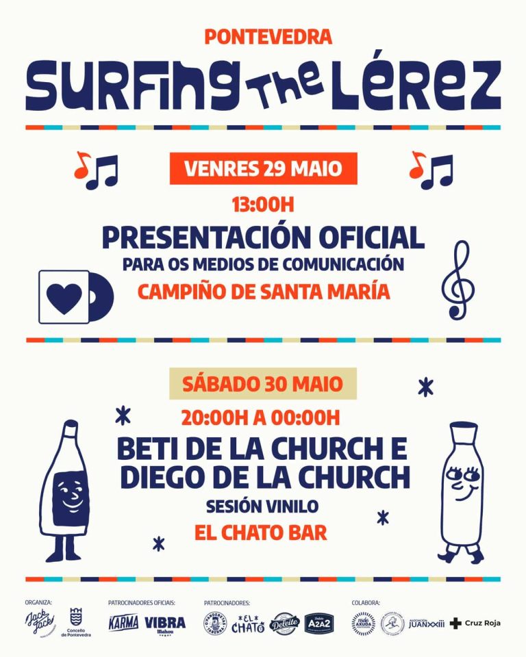 Presentación de Surfing The Lérez y Sesión Vinilo en Pontevedra