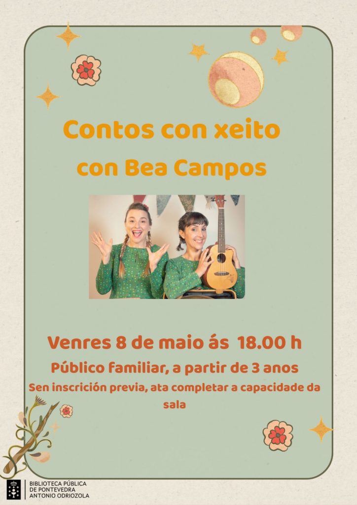 Sesión de Cuentacuentos en la Biblioteca Pública de Pontevedra
