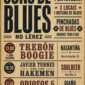 Concierto de Blues en Soulbeer Pontevedra