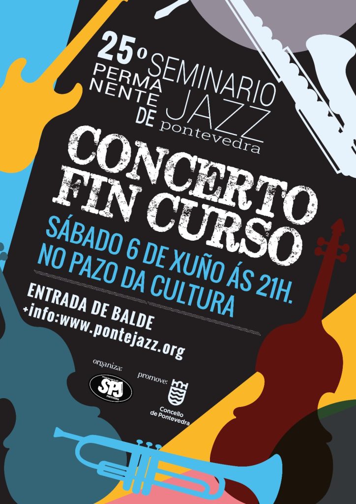 Concierto de Fin de Curso del Seminario Permanente de Jazz en Pontevedra