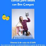 Cuentos para bebés en la Biblioteca Pública de Pontevedra