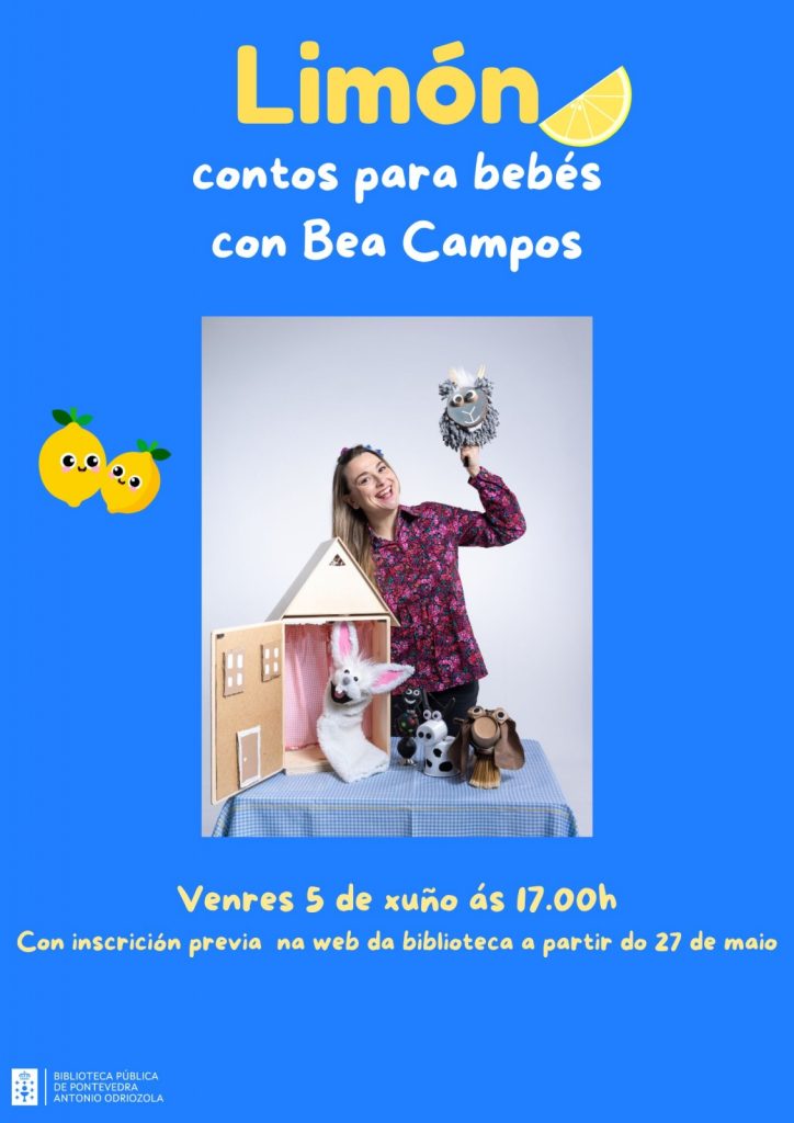Cuentos para bebés en la Biblioteca Pública de Pontevedra