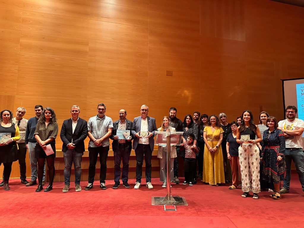 Entrega de los Premios Mil Primaveras en Pontevedra