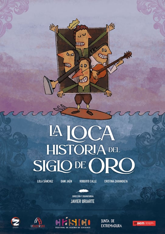 Estreno en Galicia de La Loca Historia del Siglo de Oro en la Mostra de Teatro de Cangas 2026