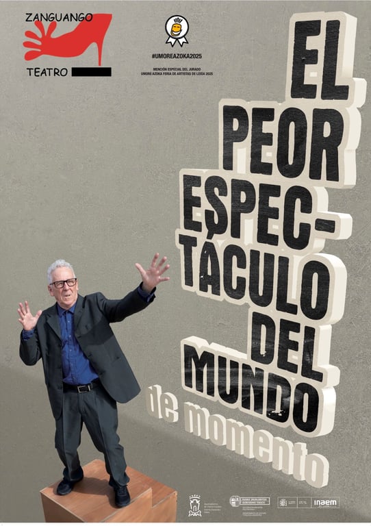 Estreno en Galicia: El Peor Espectáculo del Mundo en la Mostra de Teatro de Cangas 2026