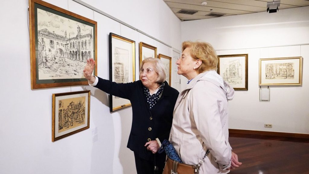 Exposición "A vida das cousas" de Andrés Freire en el Palacete das Mendoza en Pontevedra