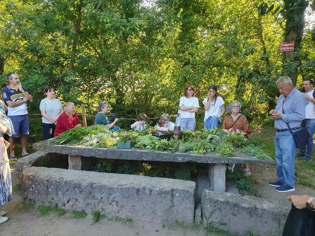 Herbas y rituales de San Juan con Vaipolorío en Pontevedra