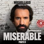 Miguel Lago presenta *Miserable II* en Pontevedra