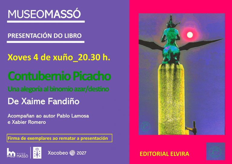 Presentación del libro de Xaime Fandiño en Bueu